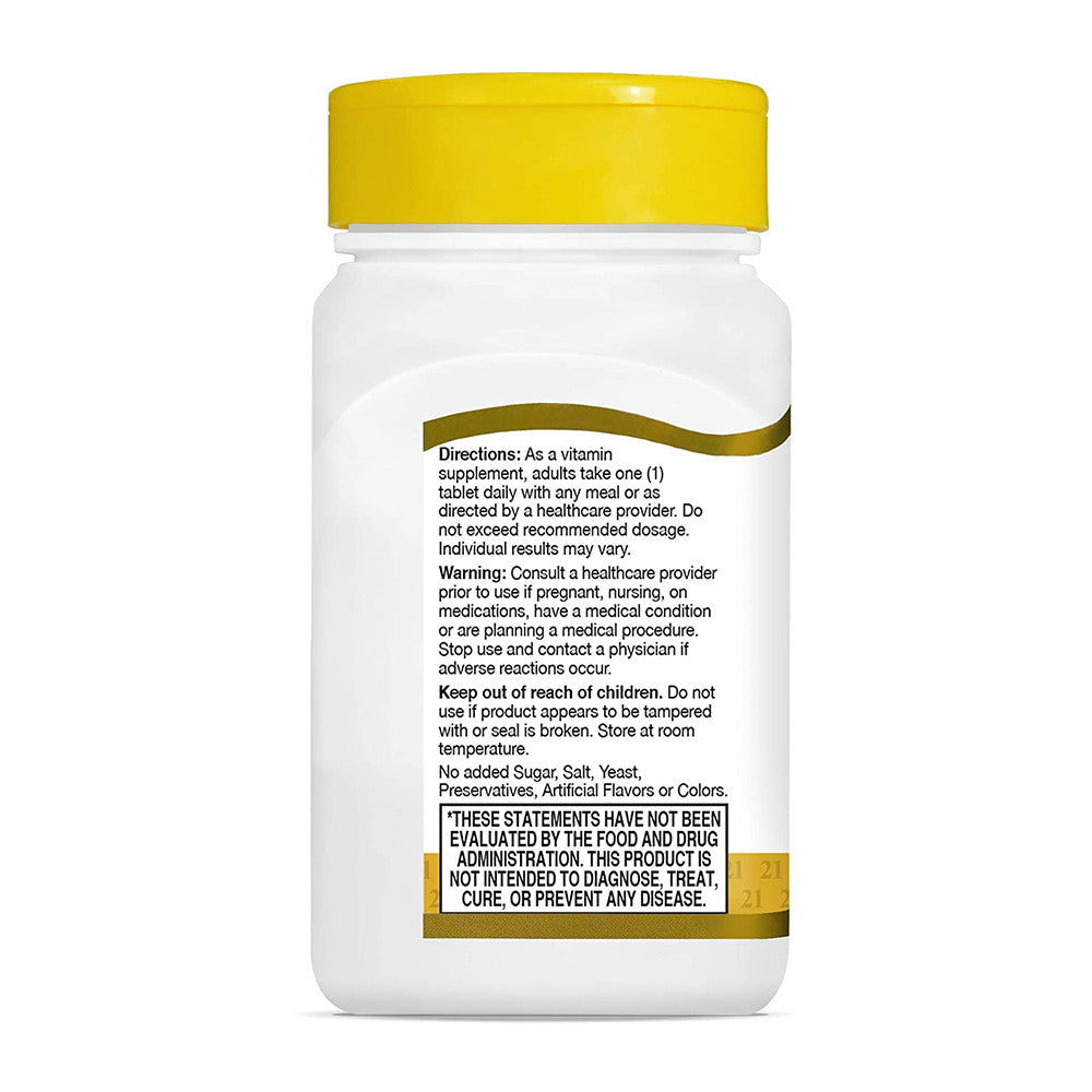 21st Century Niacin Prolonged Release 250 mg Tablets, 110 Ea