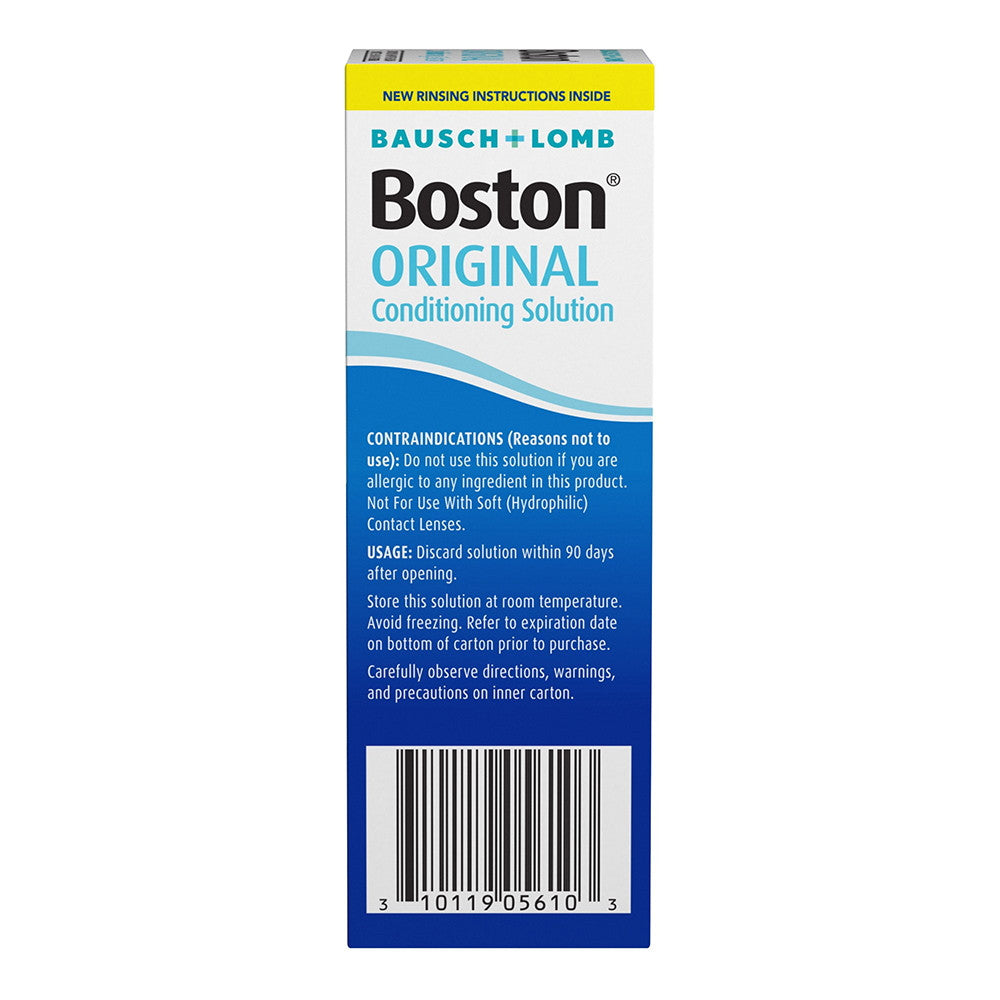Boston Improved Formula Conditioning Solution For Contact Lenses - 3.5 Oz