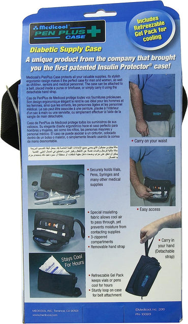 Medicool Pen Plus Diabetic Case, 1 Ea