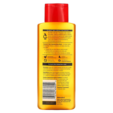 Eucerin Calming Body Wash Daily Shower Oil - 8.4 Oz