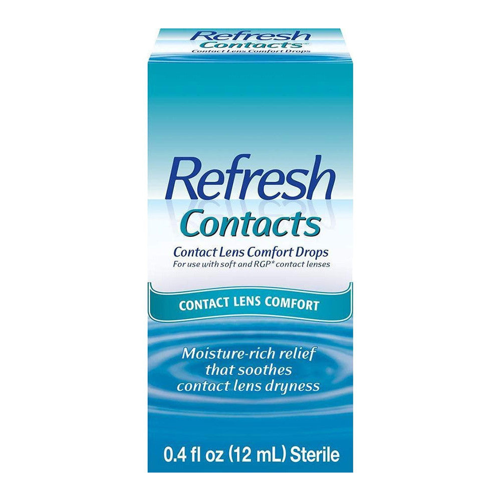 Refresh Soft Contacts, Contact Lens Comfort Drops, 0.4 Oz