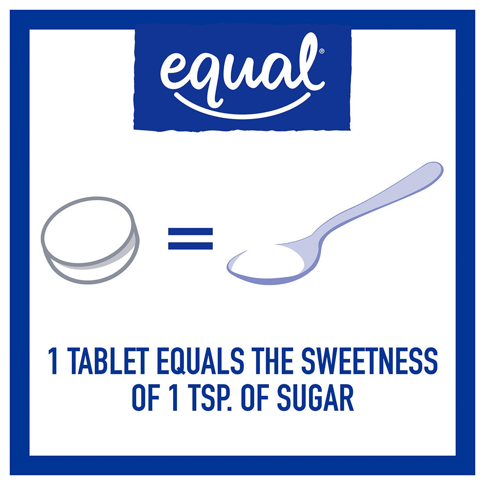 Equal 0 Calorie Artificial Sweetener Tablets, 100 Ea
