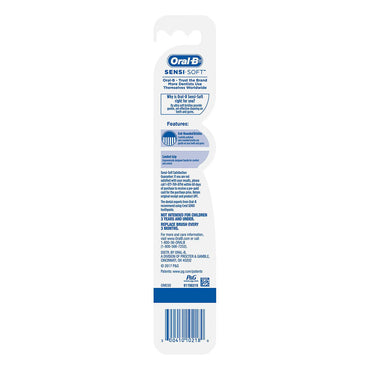 Oral-B Sensi-Soft Toothbrush, Ultra Soft, 1 Ea