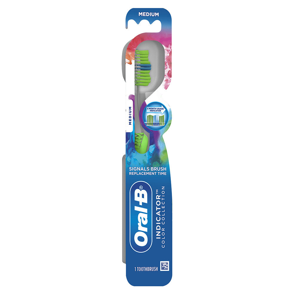 Oral B Toothbrushes Indicator Max Medium, 1 Ea