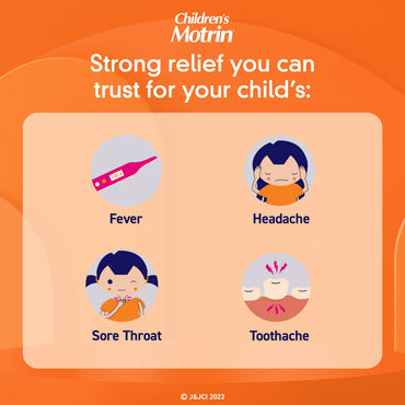 Childrens Motrin Oral Suspension Liquid, Origial Berry Flavor, 1 oz