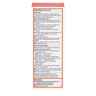 Motrin Childrens Ibuprofen Oral Suspension, Original Berry, 4 Oz