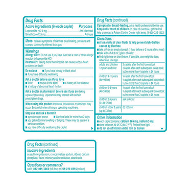 Imodium Multi Symptom Relief Diarrhea Plus Caplets, 18 Ea