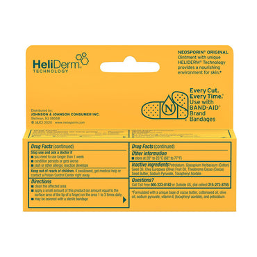 Neosporin Original First Aid Antibiotic Bacitracin Ointment, 0.5 Oz