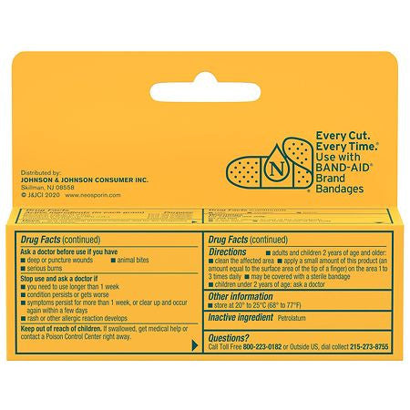 Neosporin Plus Maximum Strength First Aid Antibiotic Pain Reliever Ointment - 0.5 Oz