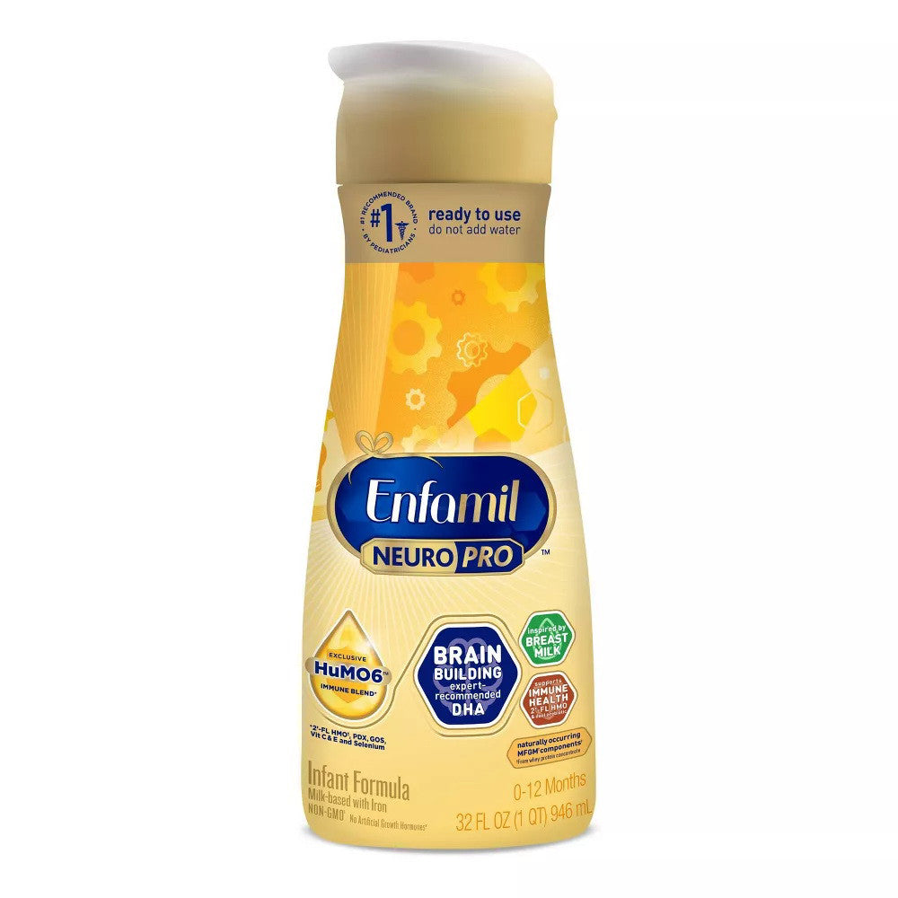 Enfamil Neuro Pro Ready to Feed Infant Formula Bottle, 946 Ml