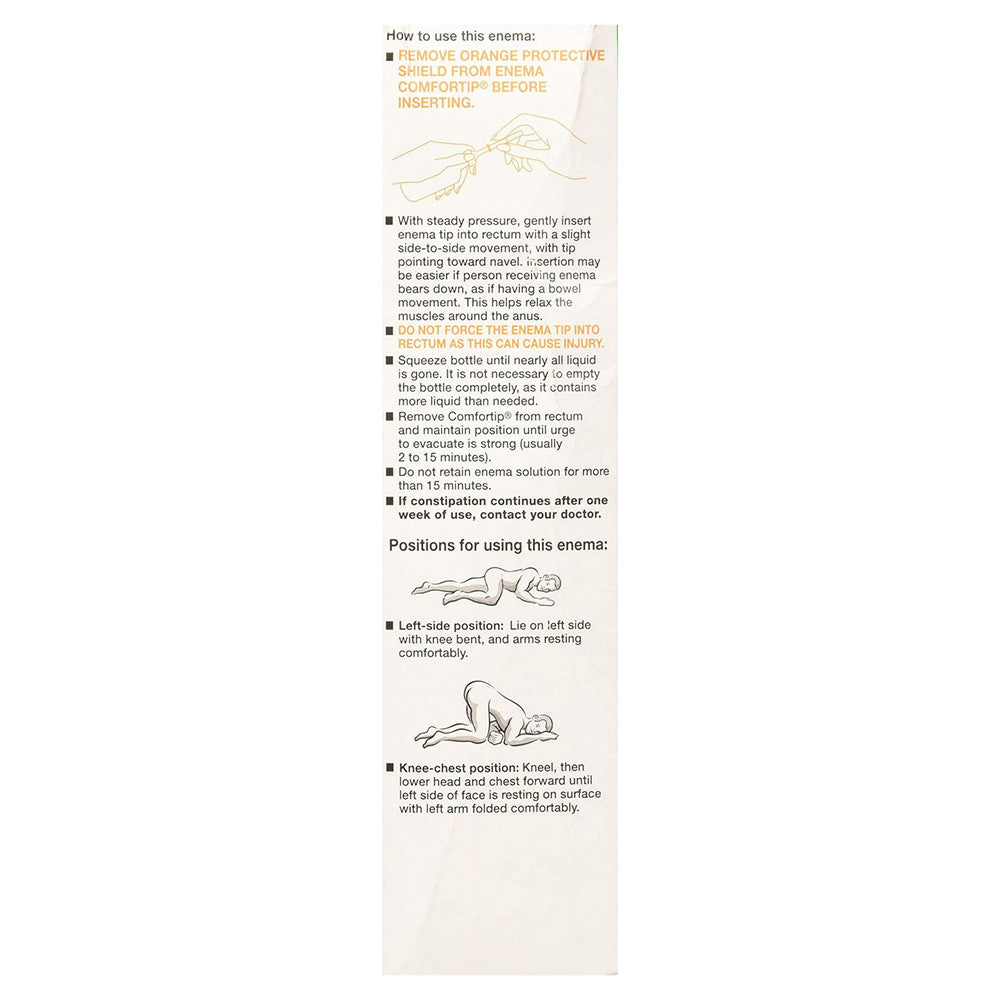 Fleet Mineral Oil Enema Ready To Use, 4.5 Oz
