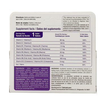 Bedoyecta Kids Dietary Supplement Tablets, 50 Ea
