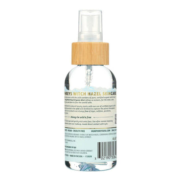 Humphreys Witch Hazel Organic Facial Mist, Clarify, 3.3 Oz