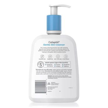 Cetaphil Gentle Skin Cleanser For Senistive Skin, 16 Oz