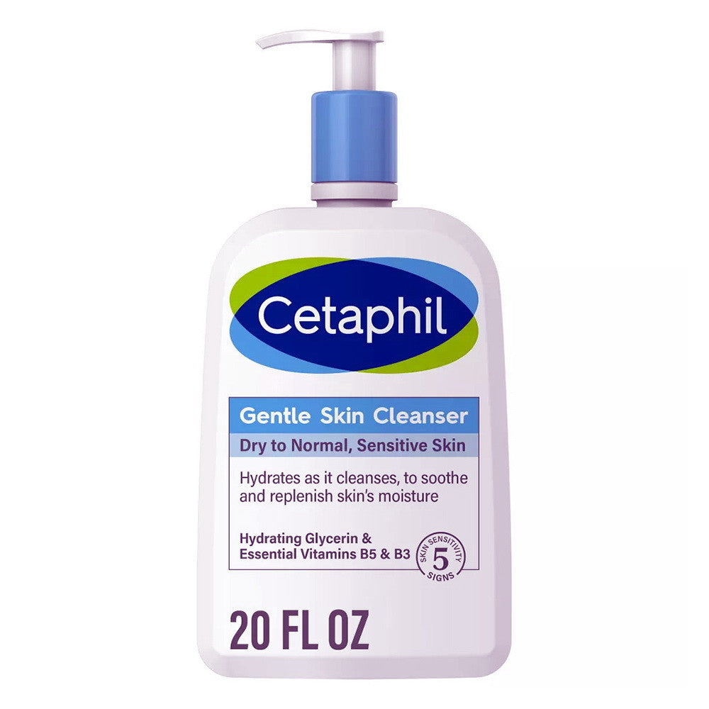 Cetaphil Gentle Skin Face Cleanser, 20 Oz