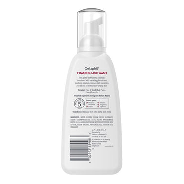 Cetaphil Redness Control Daily Foaming Face Wash, 8 Oz