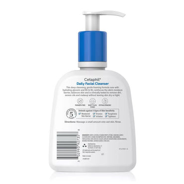 Cetaphil Daily Facial Cleanser, 8 Oz