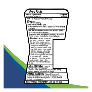 Zeasorb Af Antifungal Treatment, Super Absorbent Powder, 2.5 Oz