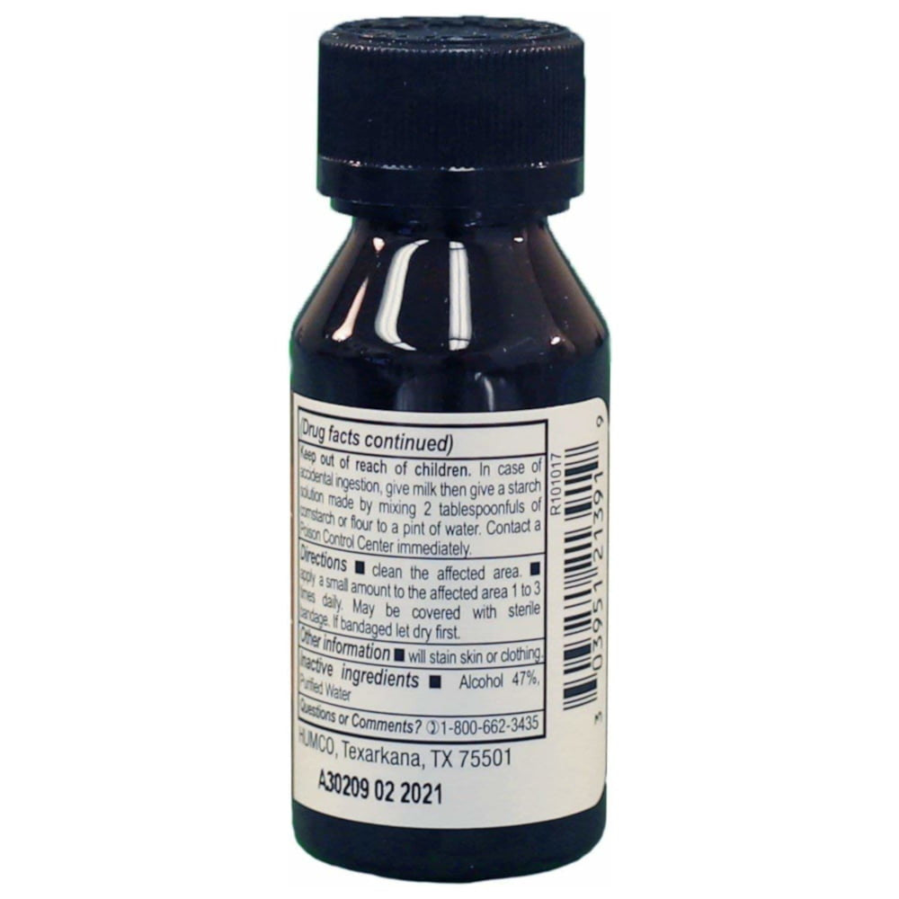 Humco Iodine Antiseptic Tincture 2% Mild Usp - 1 Oz