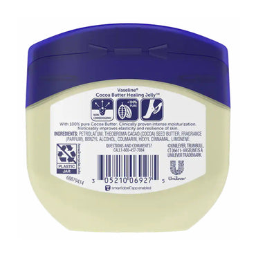 Vaseline Healing Jelly Moisturizer Cocoa Butter, 13 Oz