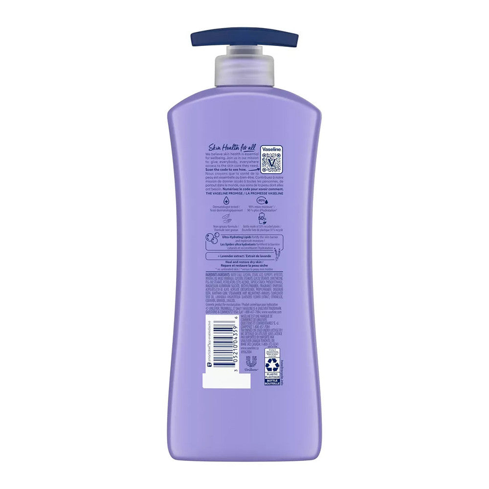 Vaseline Intensive Care Calm Healing Lotion, Lavender, 20.3 Oz