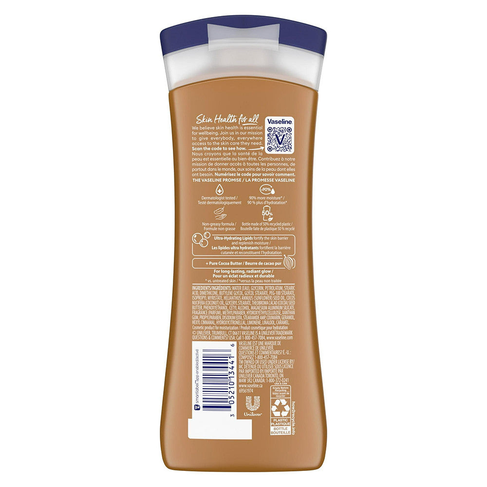 Vaseline I.C Cocoa Butter Deep Conditioning Rich Hydrating Moisturizing Lotion - 10 Oz