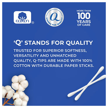 Q-Tips Cotton Swabs Purse Pack For Makeup Application - 30 Ea, 3 Pack