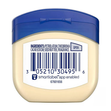 Vaseline Rich Conditioning Petroleum Jelly Cocoa Butter, 1.75 Oz