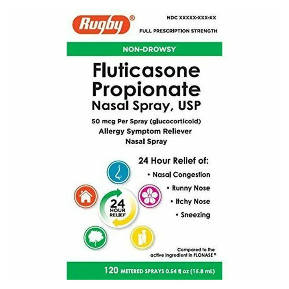 Rugby Non Drowsy Fluticasone Propionate Nasal Spray, 15.8 Ml