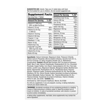 Centrum Women Multivitamins Tablets, 120 Ea