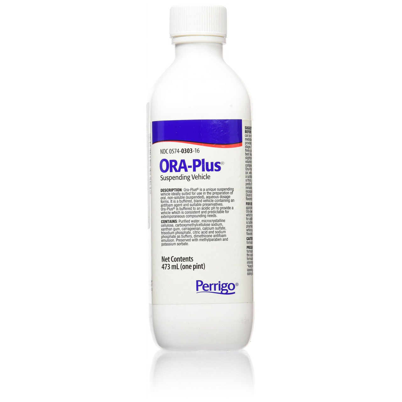 Ora Plus Oral Suspending Vehicle By Paddock, 16 Oz