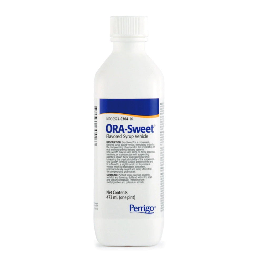 Ora Sweet Flavored Syrup Vehicle By Paddock, 16 Oz