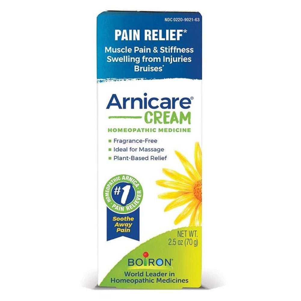 Boiron Arnicare Pain Relief Cream Homeopathic Medicine Comforting Soothing 2.5Oz (70g)