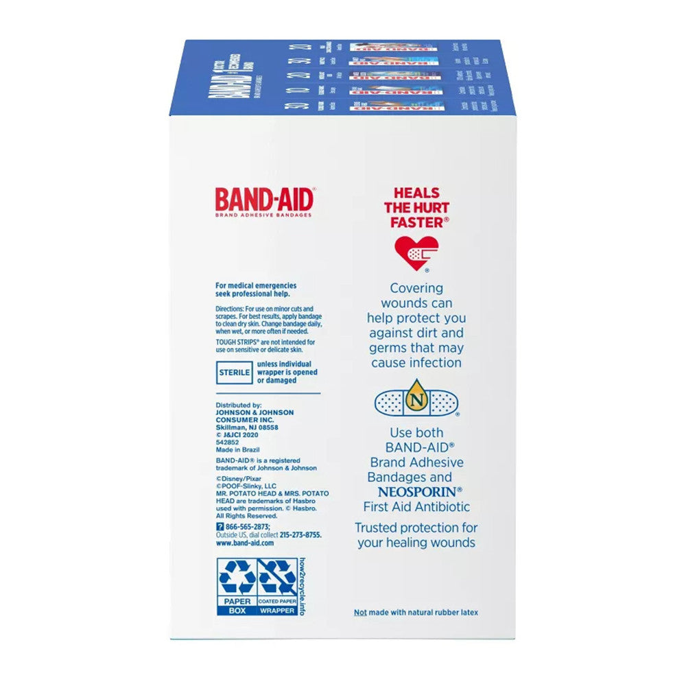 Band Aid Adhesive Bandages Family Assorted Pack, 110 Ct