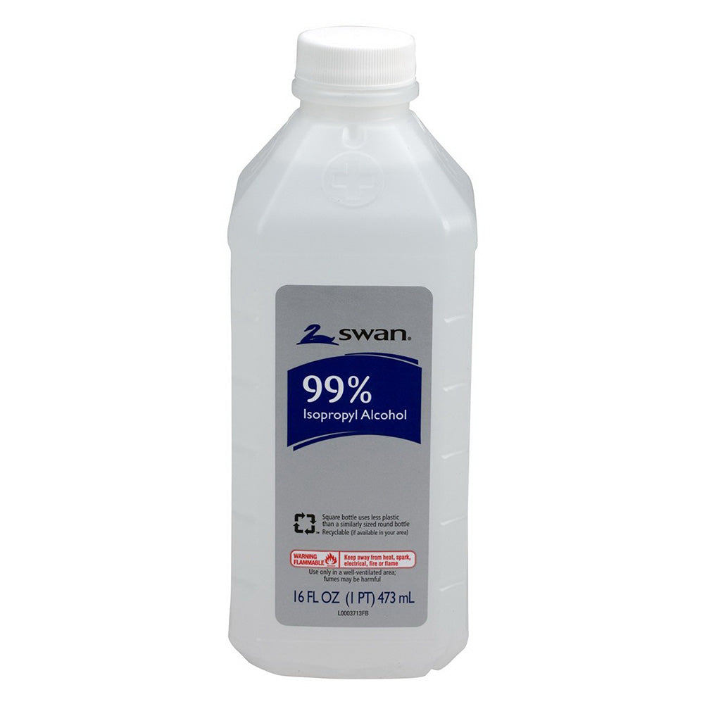 Swan Isopropyl Alcohol for Topical Antimicrobial Antiseptic and Sanitizer 16Oz (473ml)
