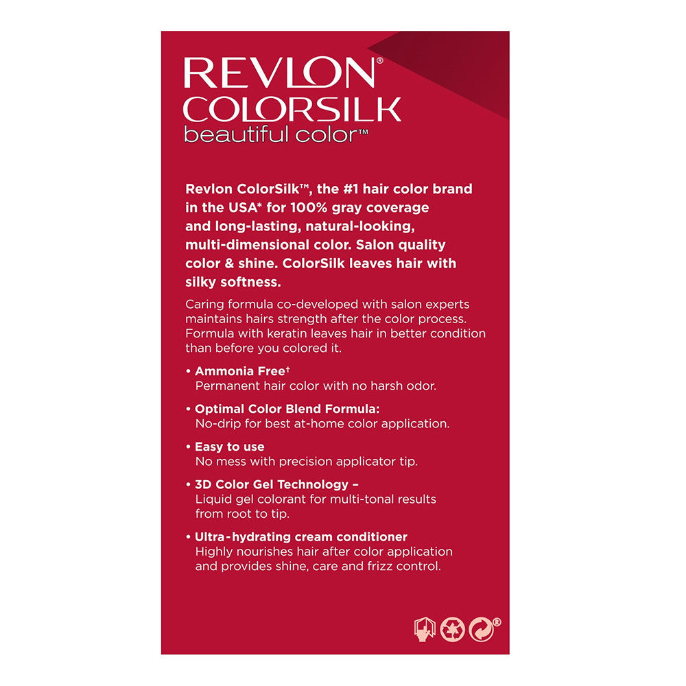Revlon Colorsilk Beautiful Color Long Lasting Permanent Hair Color, 71 Golden Blonde, 1 Ea