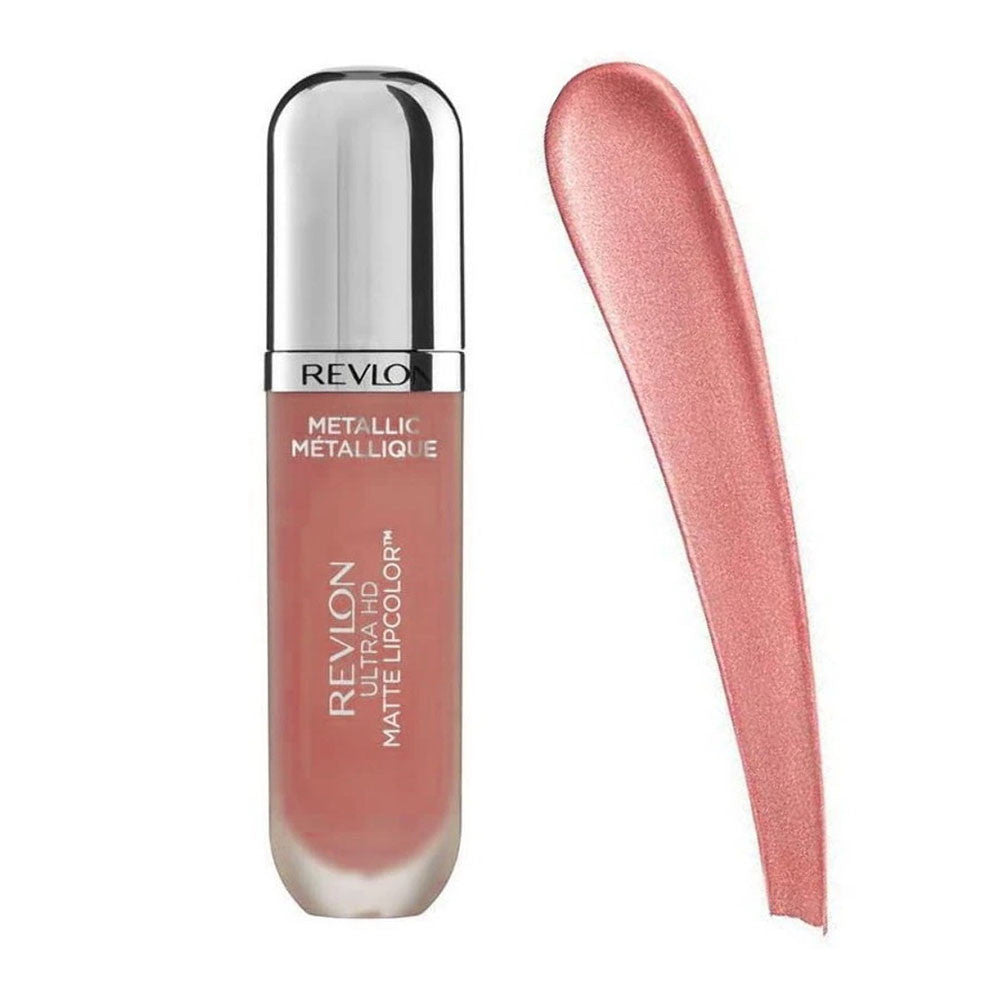 Revlon Ultra HD Metallic Matte Liquid Lipcolor, Gleam, 1 Ea