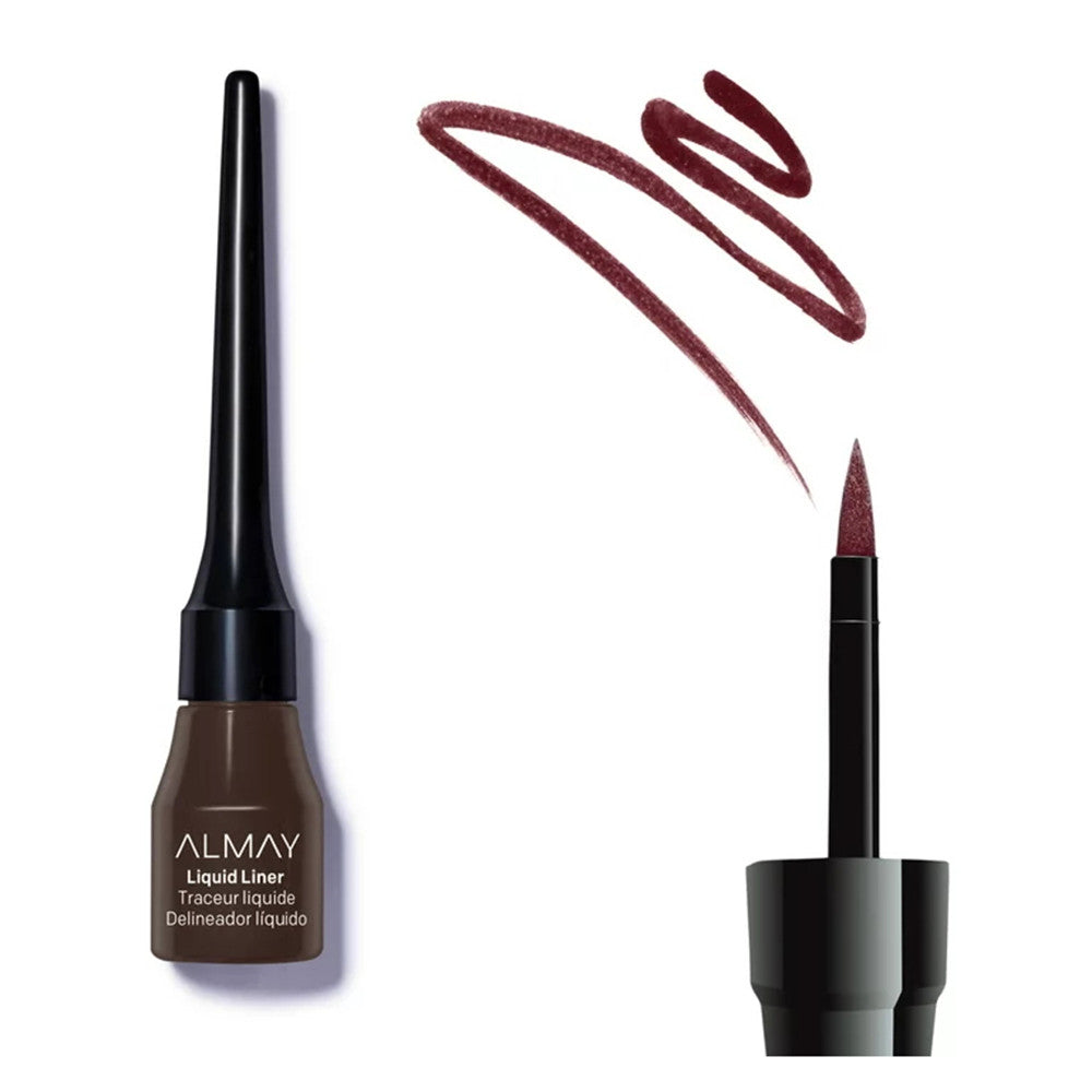 Almay Liquid Eyeliner, Brown - 1 Ea