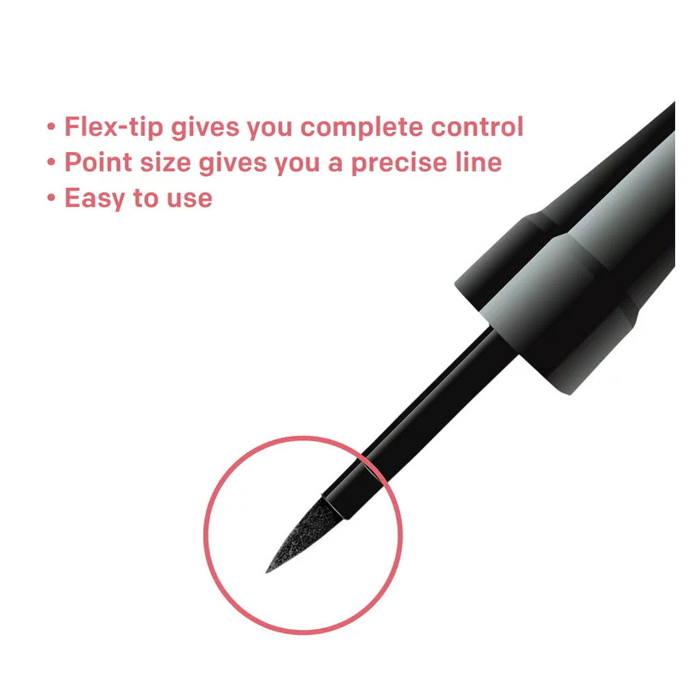 Almay Liquid Eyeliner, Brown - 1 Ea