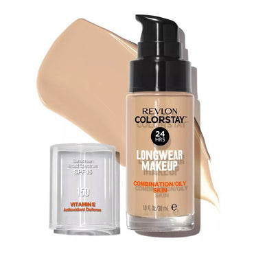 Revlon Colorstay Makeup With Softflex For Combination / Oily Skin, Buff #140, 1 Oz