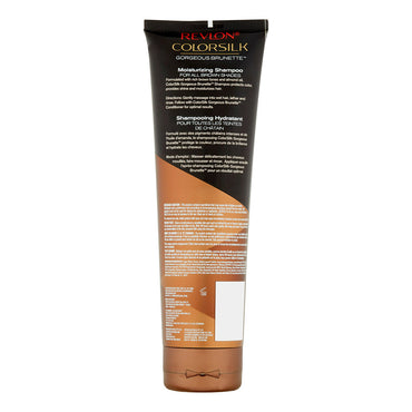 Revlon ColorSilk Gorgeous Brunette ColorStay Moisturizing Hair Shampoo, 8.45 Oz