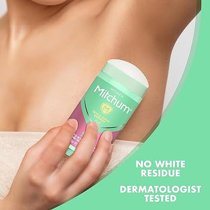 Lady Mitchum Clear Gel Antiperspirant And Deodorant, Powder Fresh - 3.4 Oz