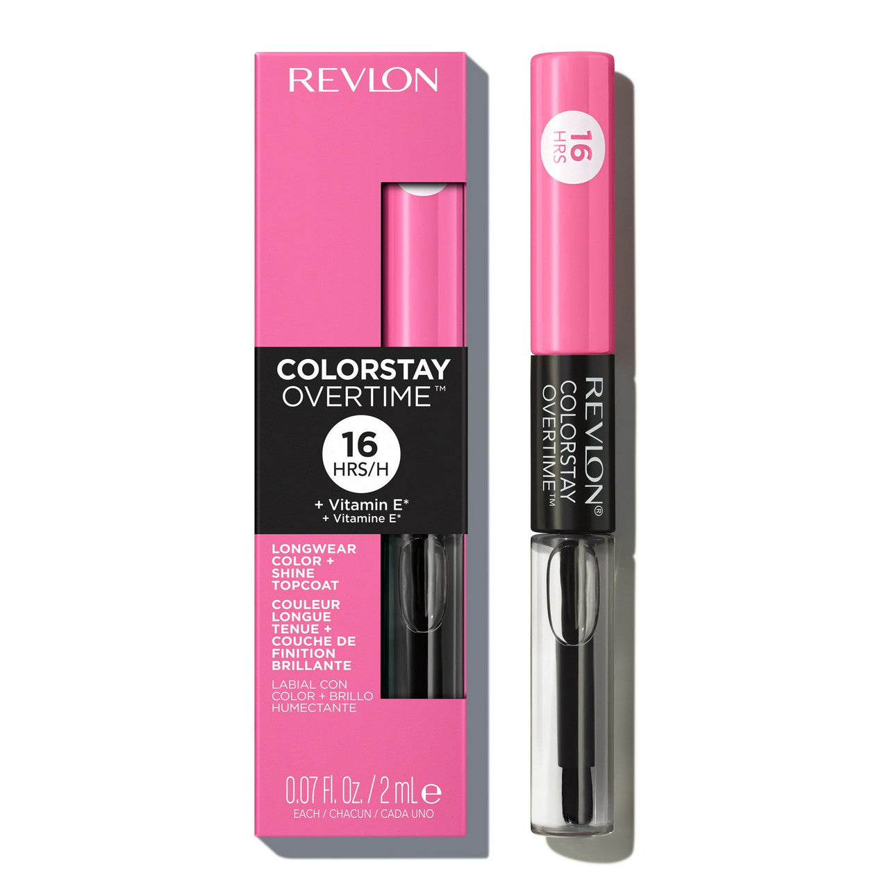 Revlon Colorstay Overtime Lip Color With Softflex, Keep Blushing #080, 1 Ea