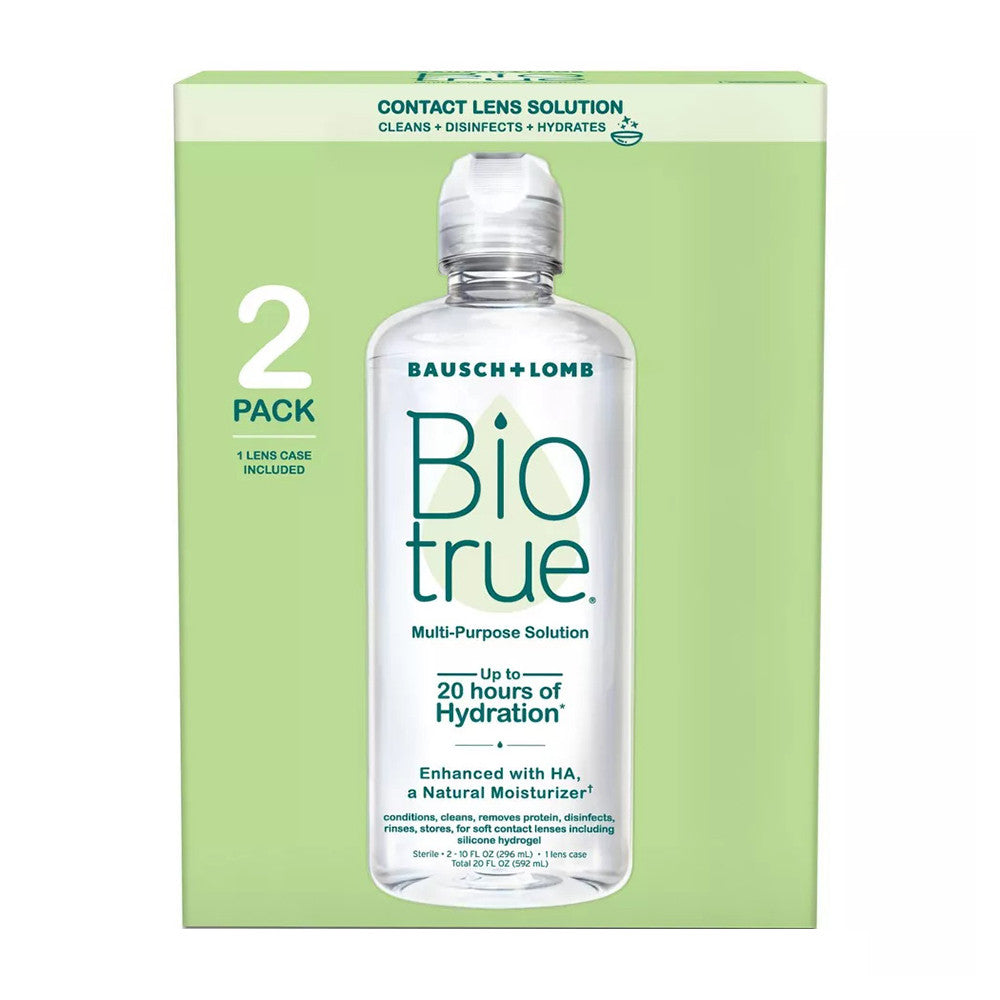 Bausch And Lomb Biotrue Multi Purpose Solution, 10 Oz/Pack, 2 Pack