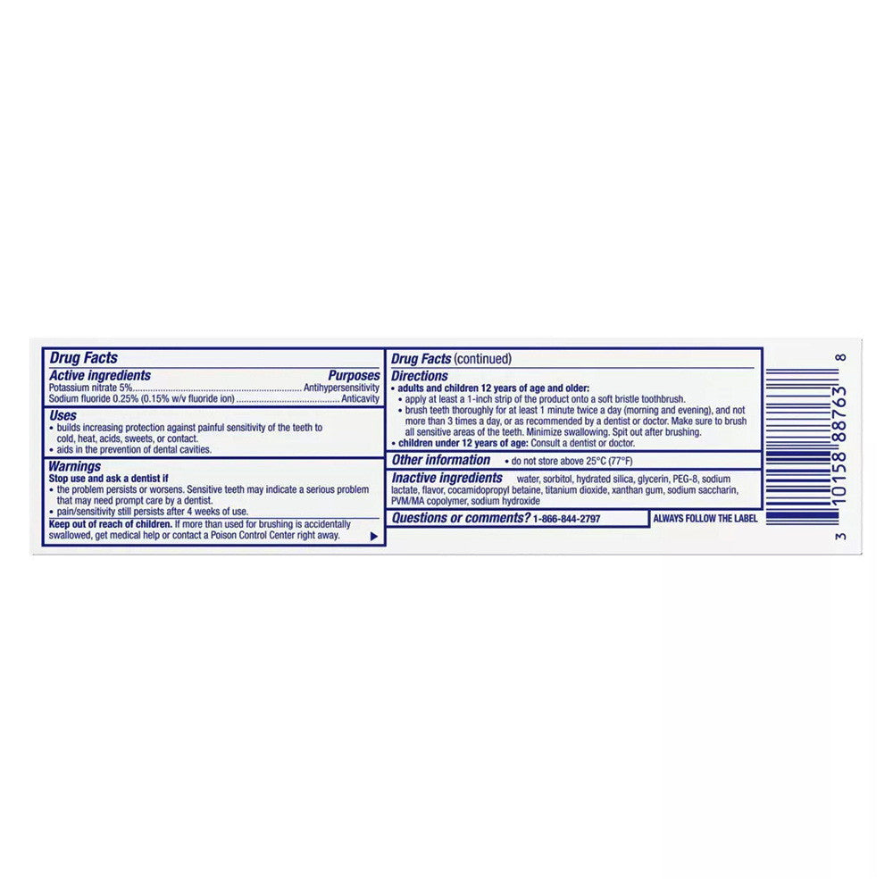 Sensodyne Pronamel Intensive Enamel Repair Sensitive Toothpaste, Artic Breeze, 3.4 Oz