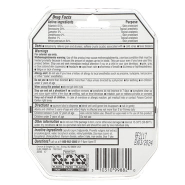 Orajel Moisturelock Formula for Cold Sores, 0.105 Oz