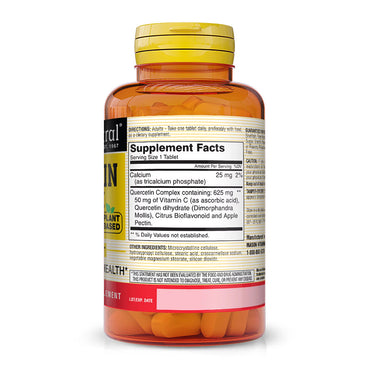 Mason Natural Quercetin Complex Tablets, Immune Health, 60 Ea