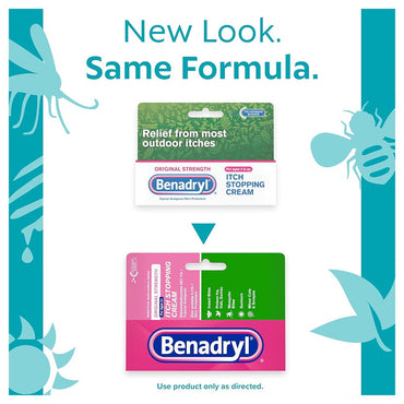 Benadryl Original Strength Itch Stoping Cream - 1 Oz