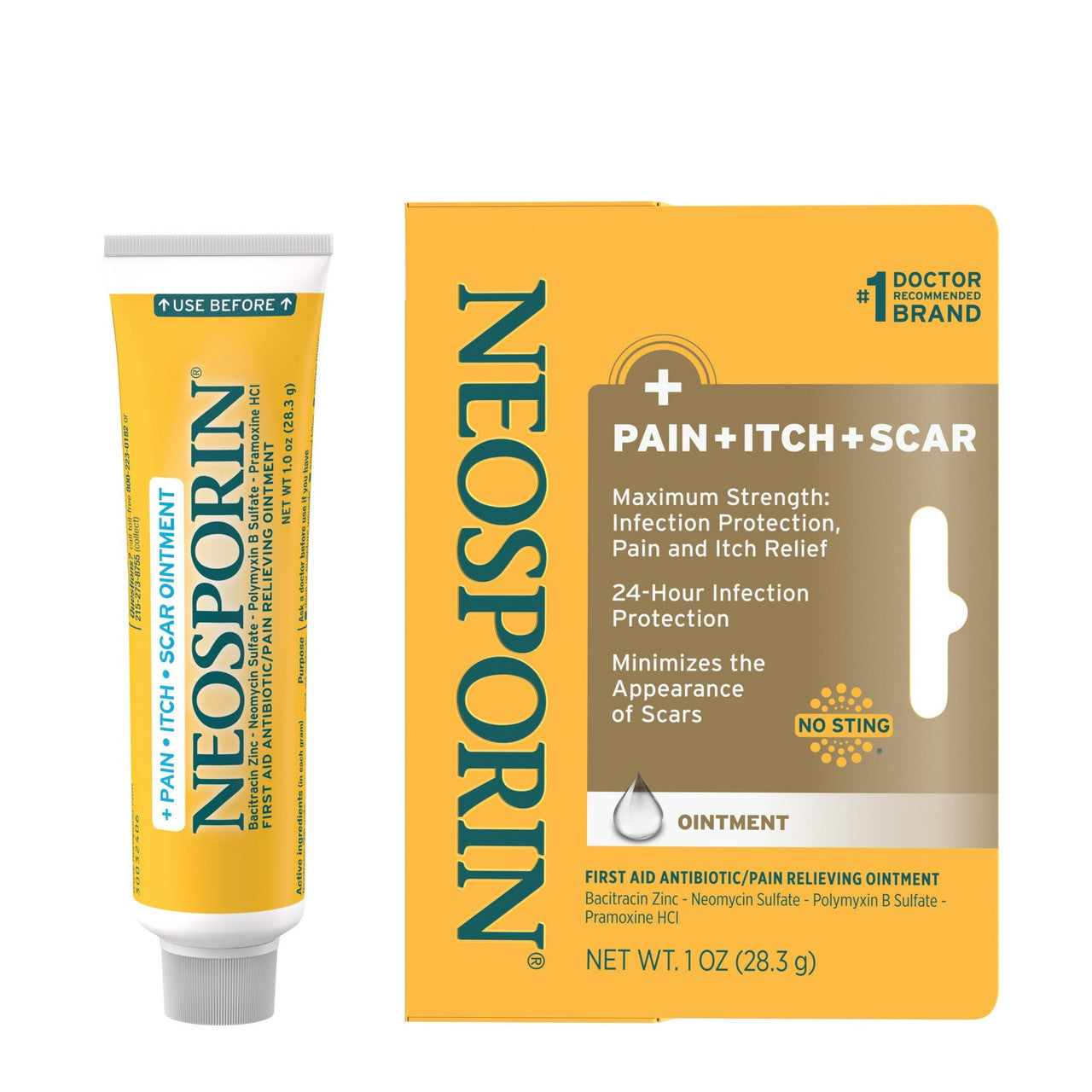 Neosporin First Aid Antibiotic And Pain Relieving Ointment, 1 oz