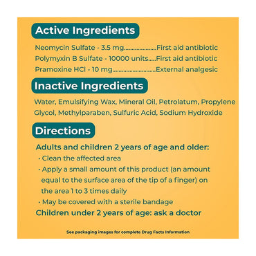 Neosporin Plus Pain Relief Maximum Strength First Aid Antibiotic Cream - 1 Oz